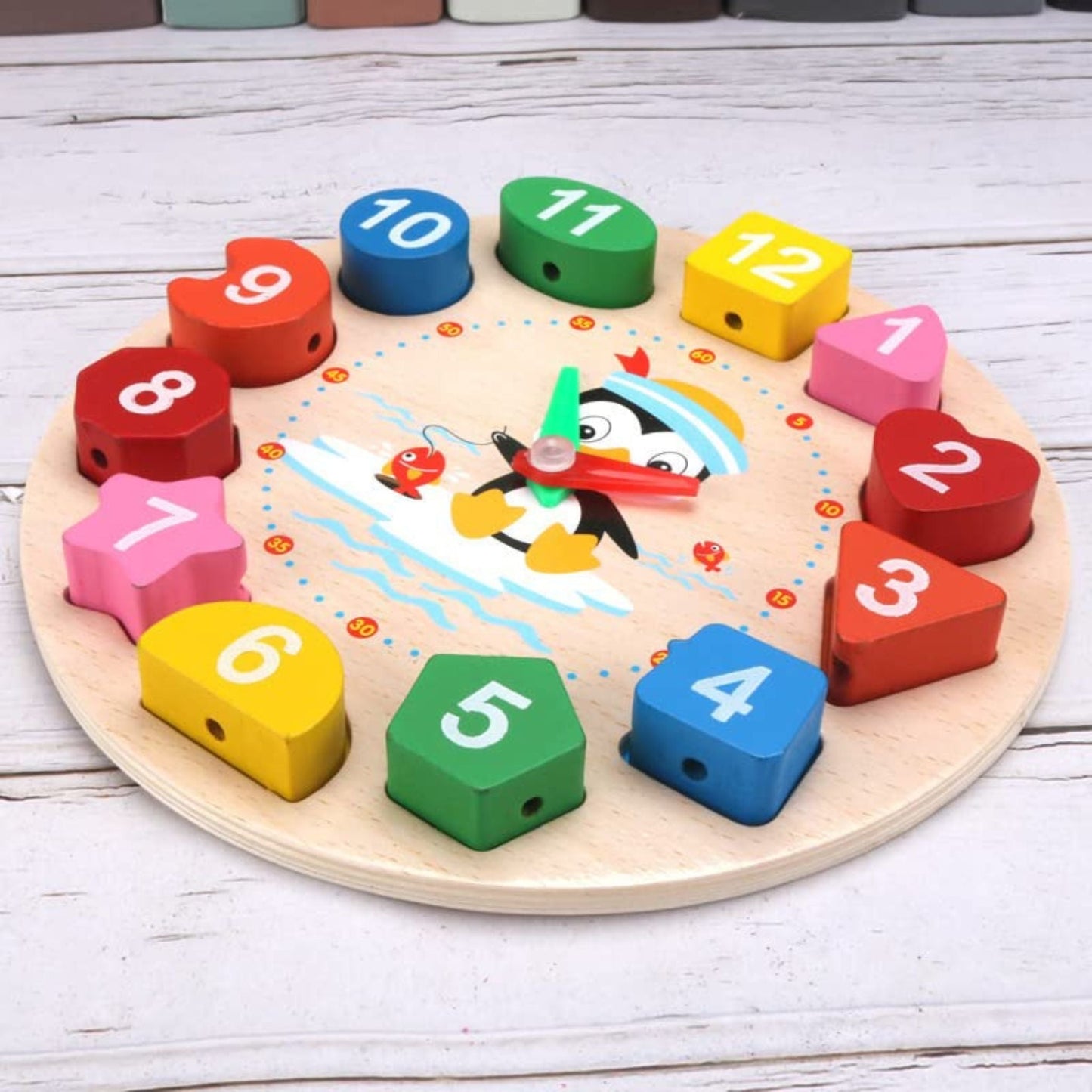 Montessori Penguin Clock