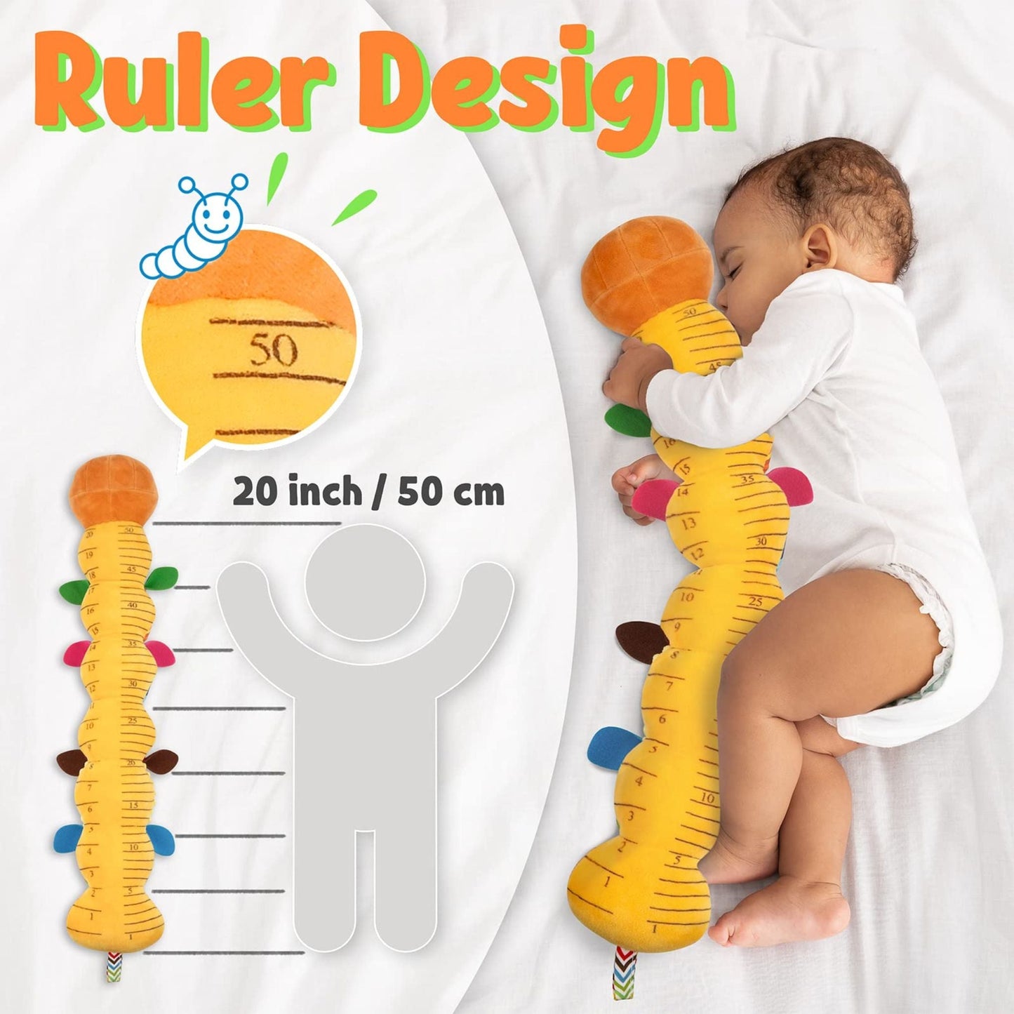 Montessori Stuffed Musical Caterpillar