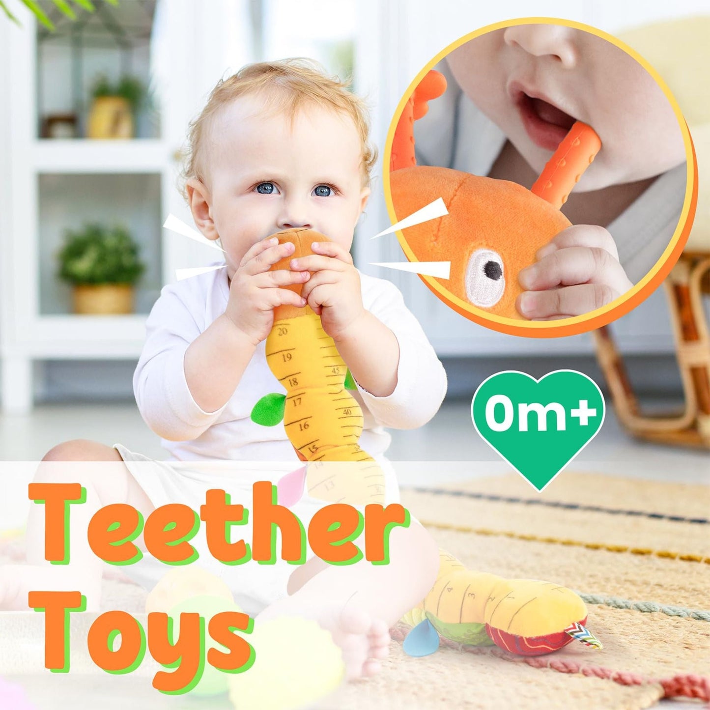 Montessori Stuffed Musical Caterpillar