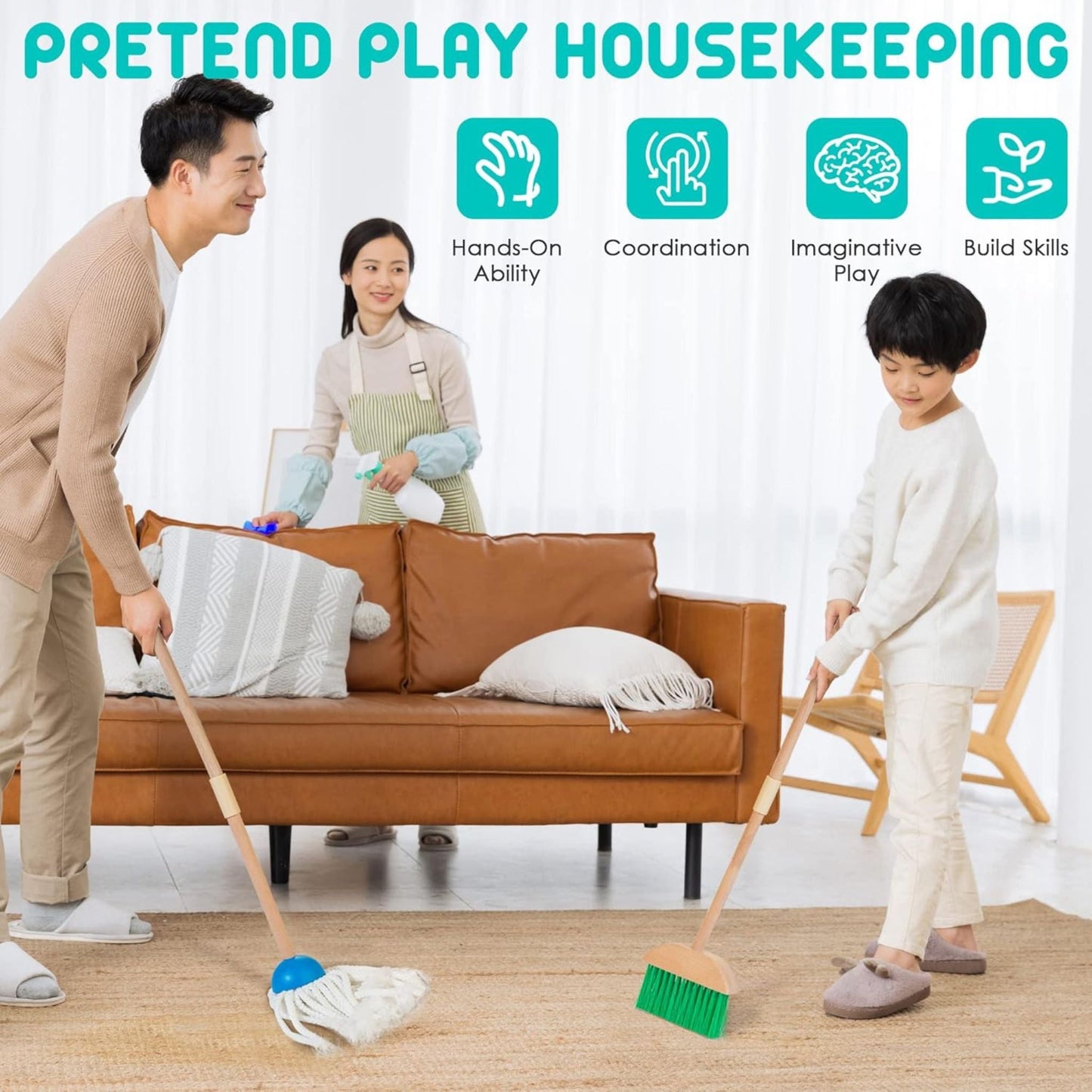 Montessori Kids Cleaning Set