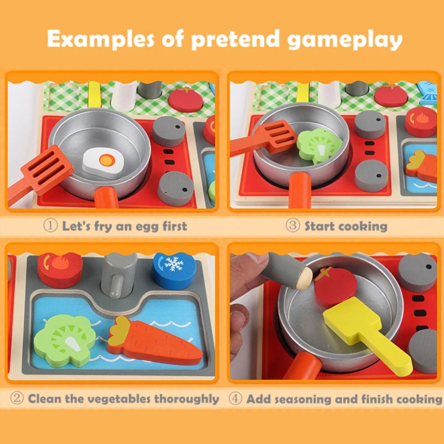 Montessori Kitchen Play House