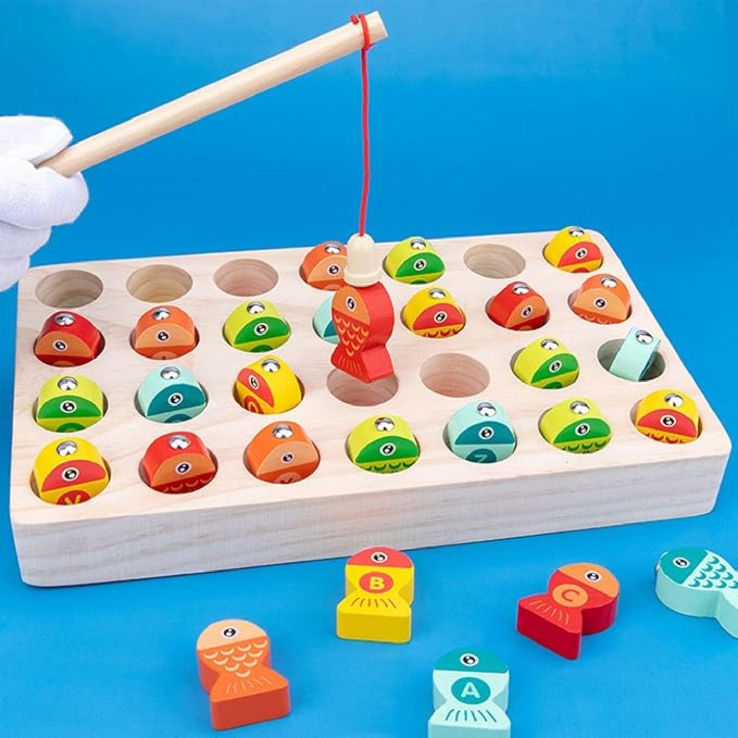Montessori Letters Fishing