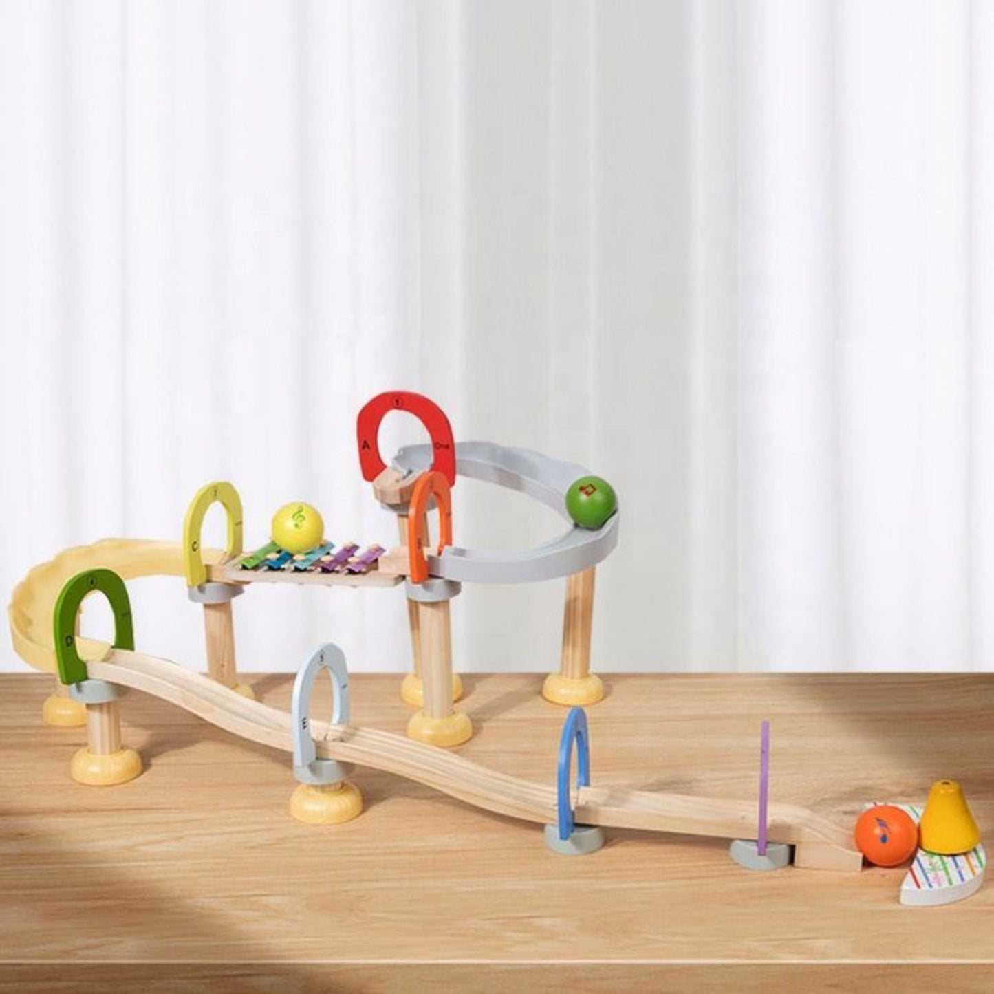 Montessori Musical Marble Run