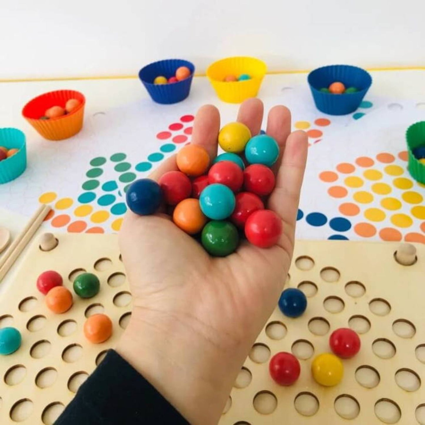 Montessori Rainbow Beads
