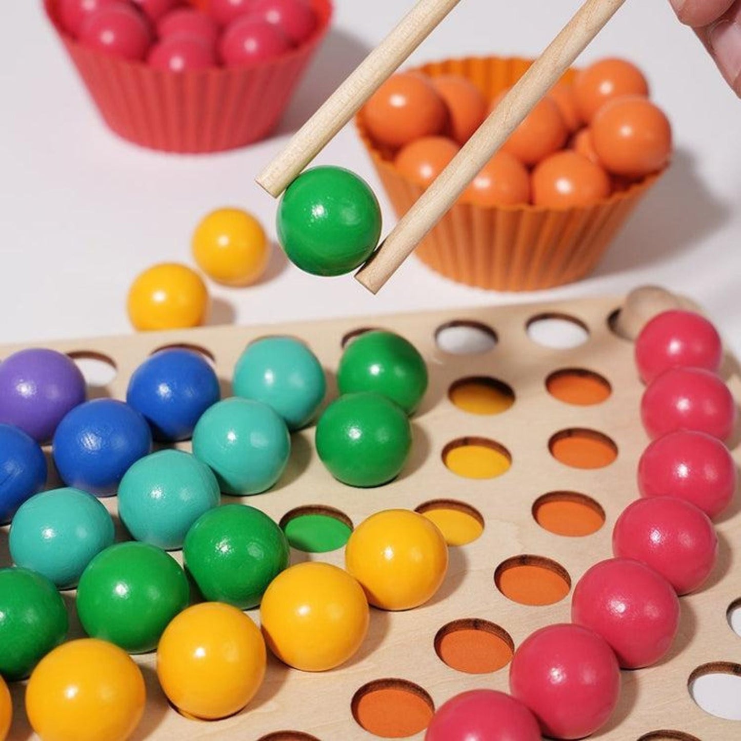 Montessori Rainbow Beads