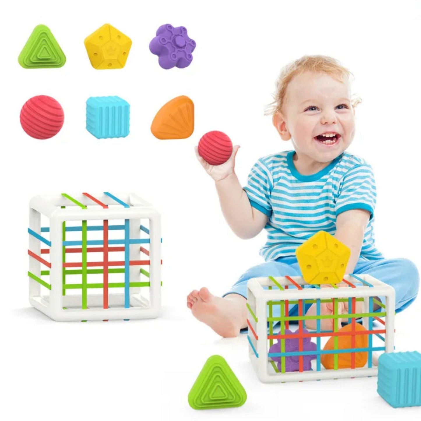 Montessori Shape Blocks