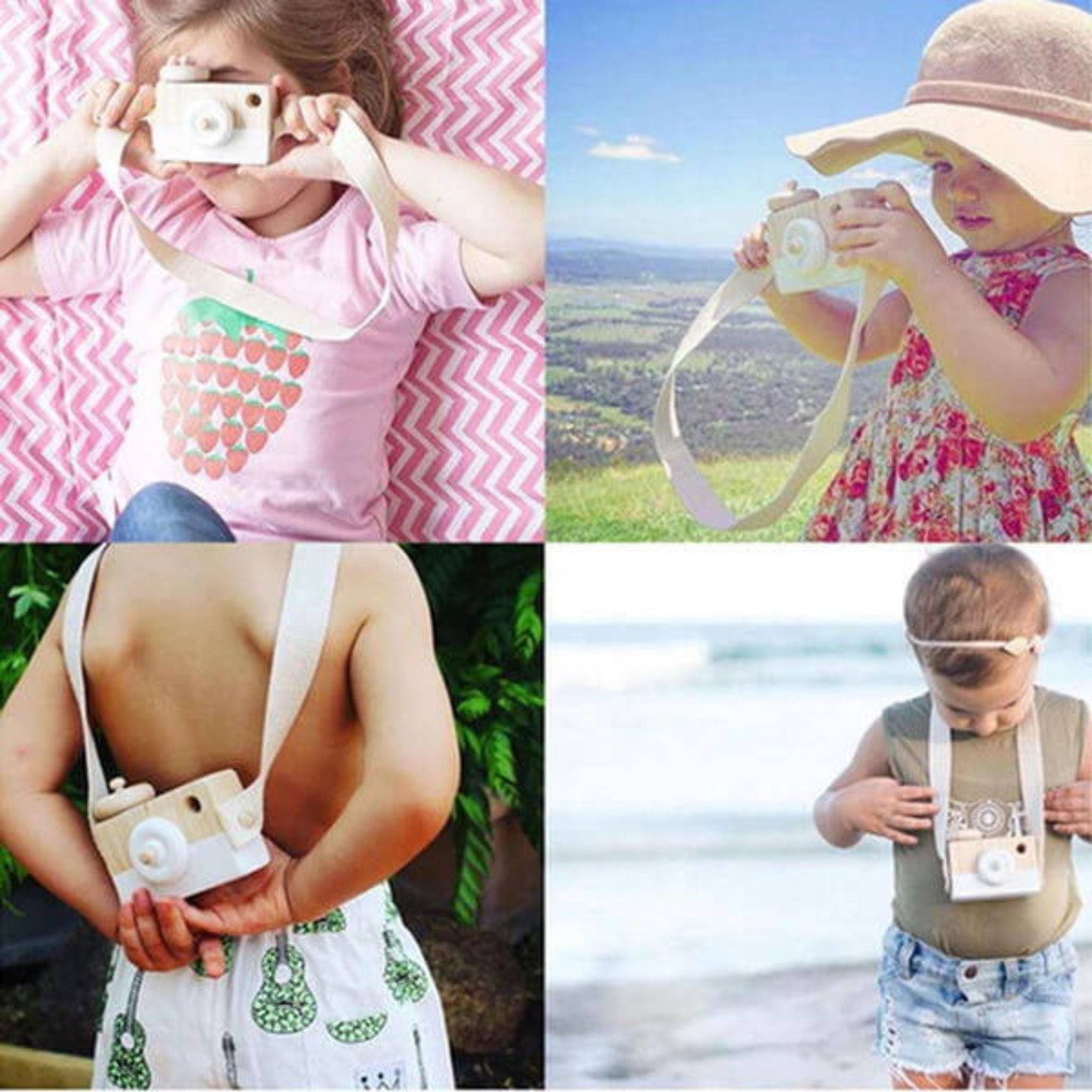 Montessori Wooden Camera
