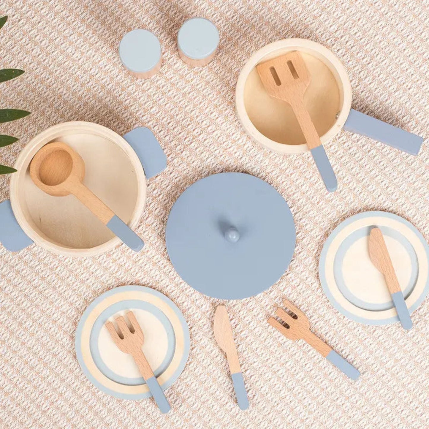 Montessori Wooden Kitchen Toy Set