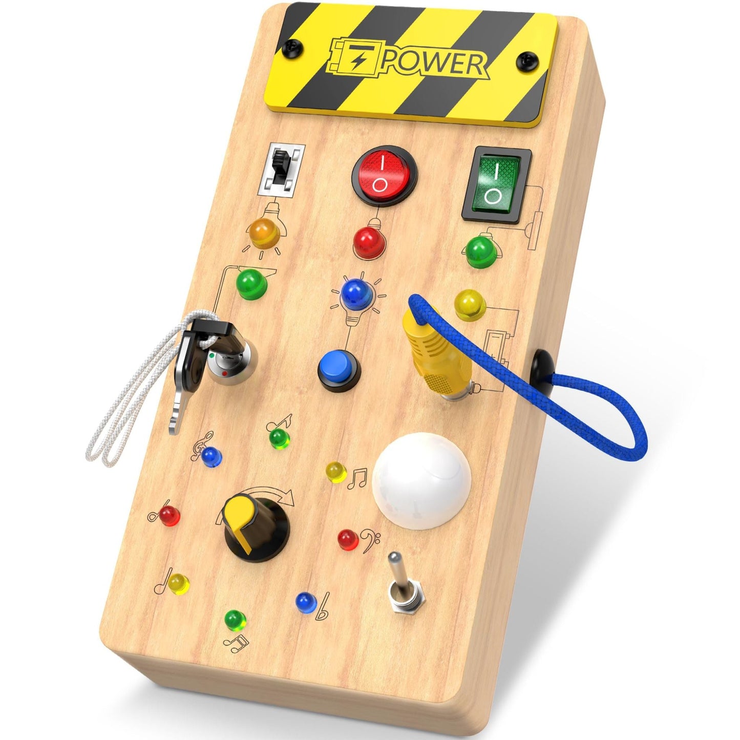 Montessori Wooden Switch Board