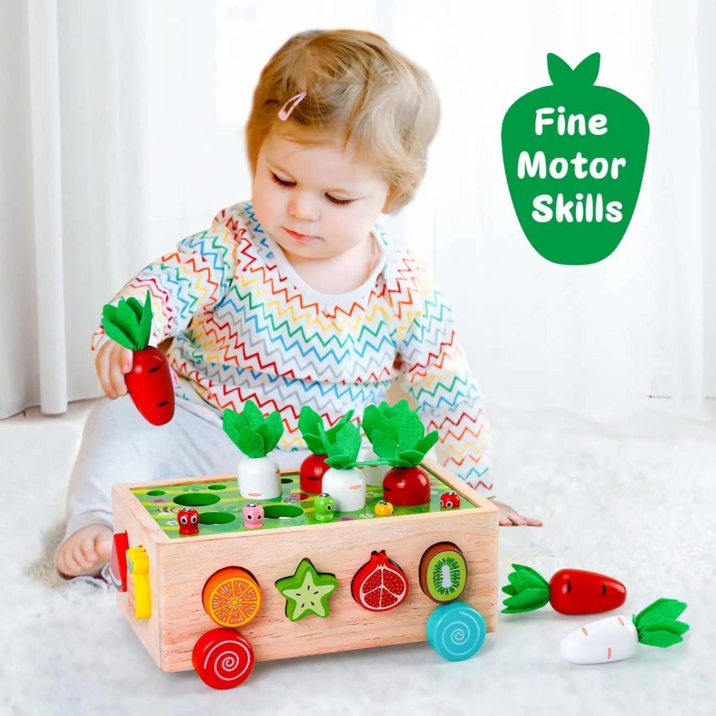 Montessori Farm Harvest Set