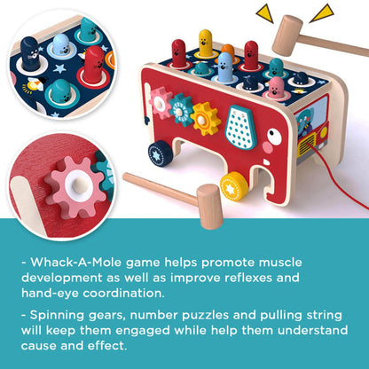 Montessori Wooden Whack-A-Mole