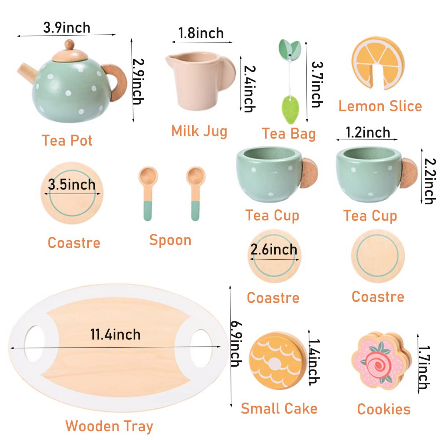 Montessori Afternoon Tea Set