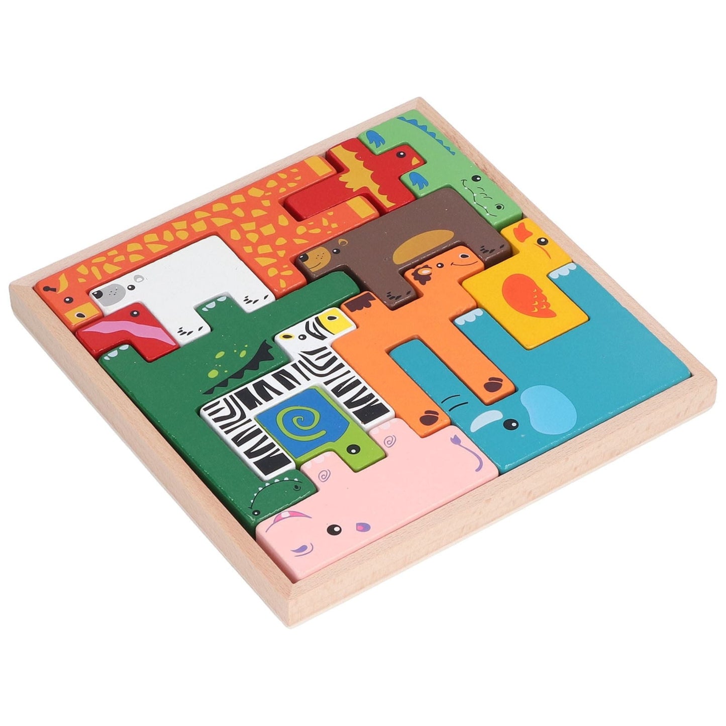 Montessori Animal Building Blocks