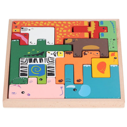 Montessori Animal Building Blocks