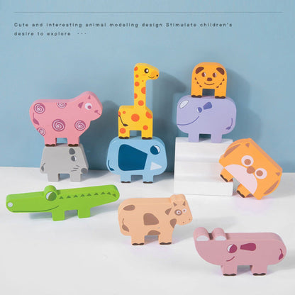 Montessori Animal Stacking Blocks
