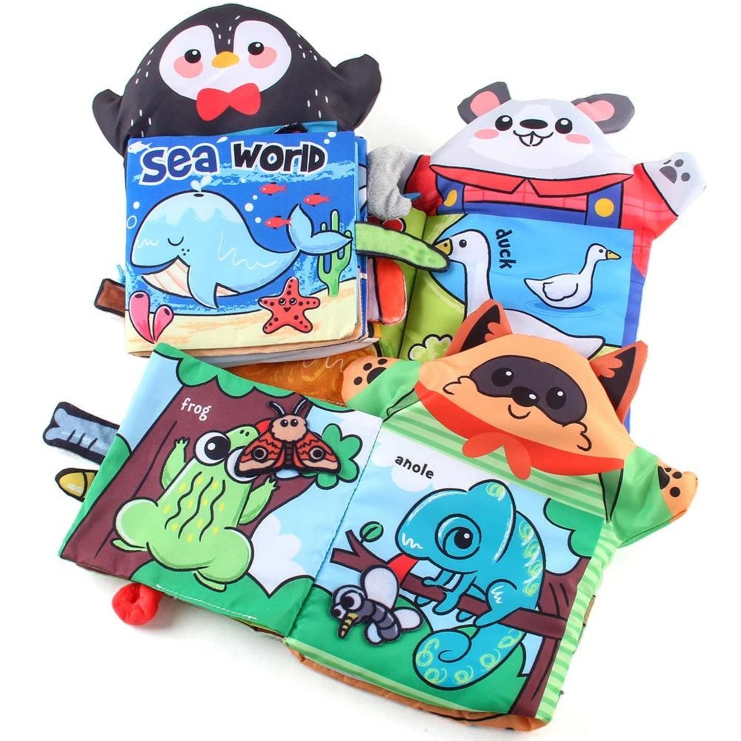 Montessori Baby Cloth Book