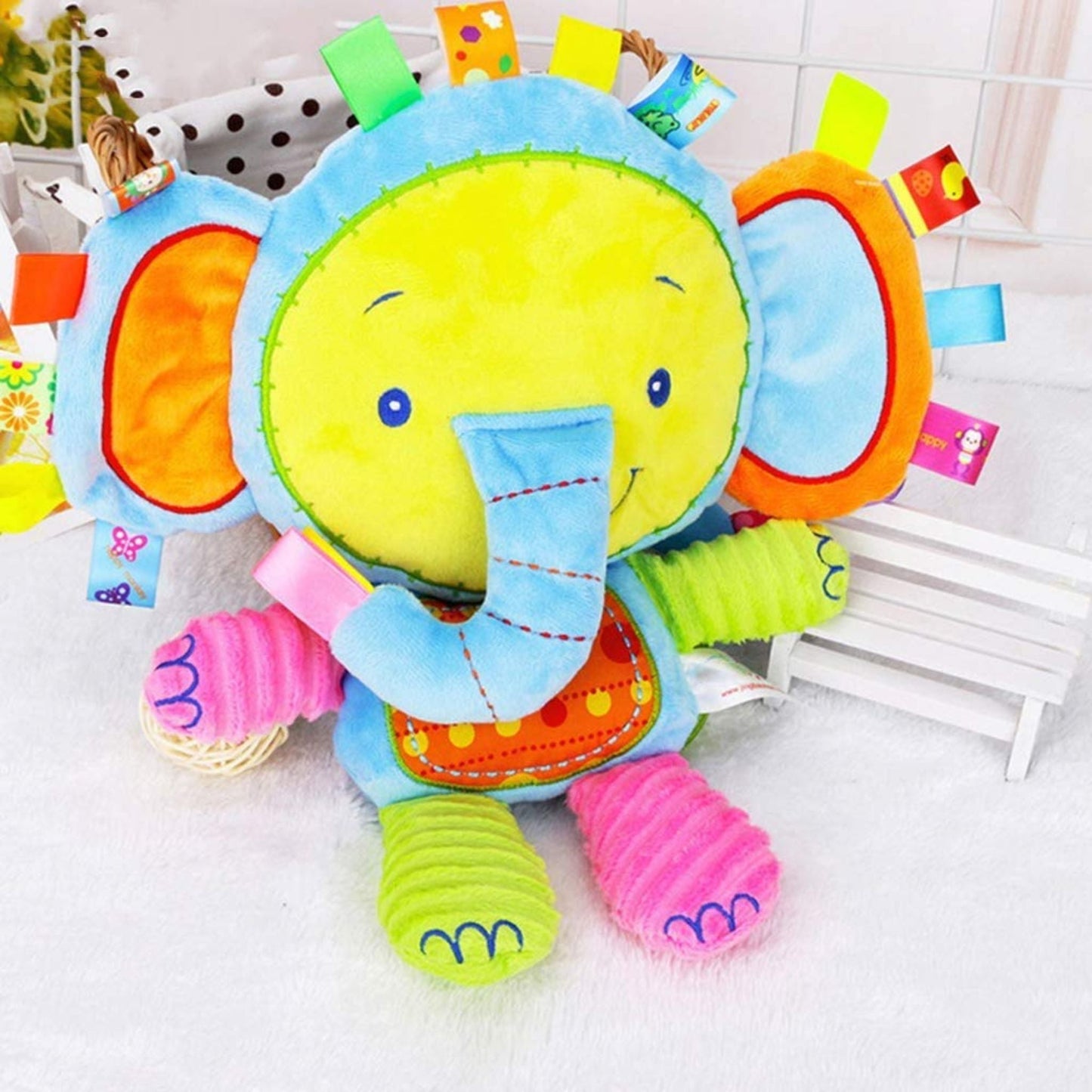 Montessori Baby Stuffed Elephant