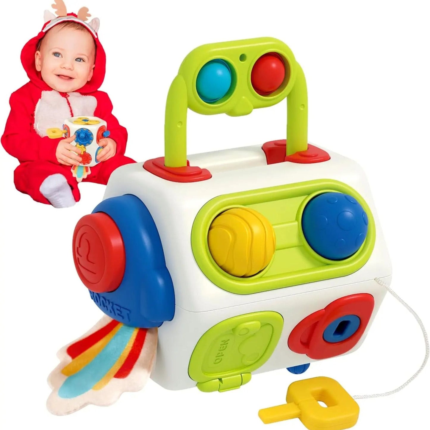 Montessori Busy Cube