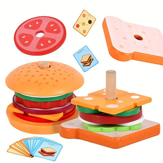 Montessori Hamburger Builder