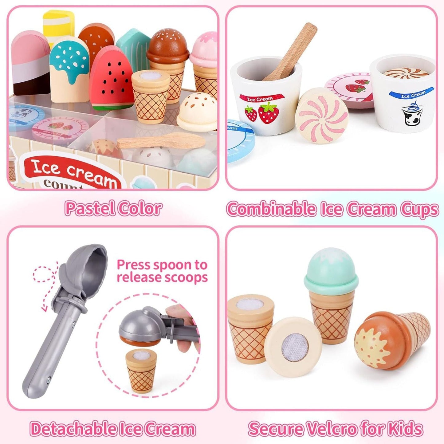 Montessori Ice Cream Counter
