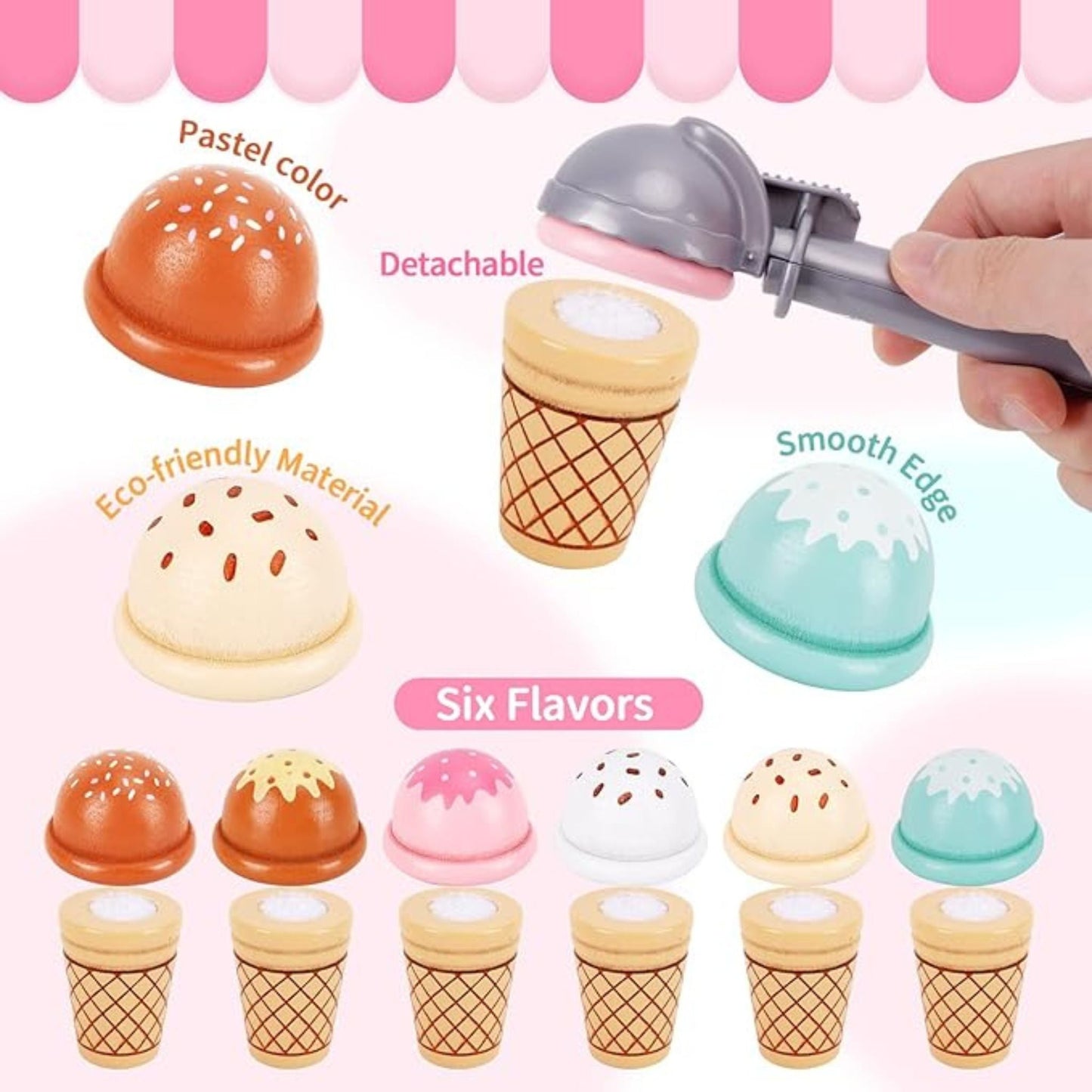 Montessori Ice Cream Counter