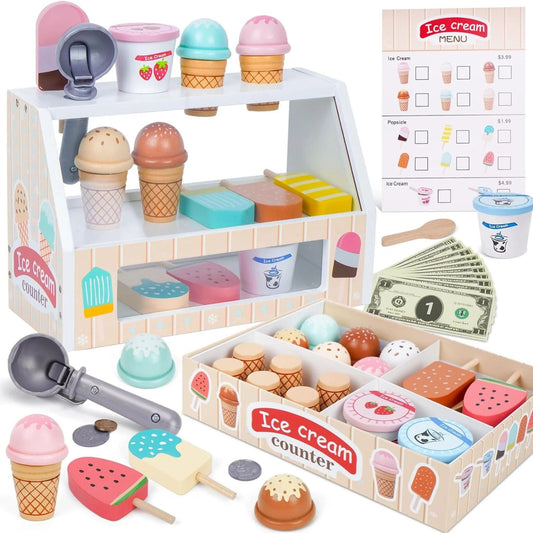 Montessori Ice Cream Counter
