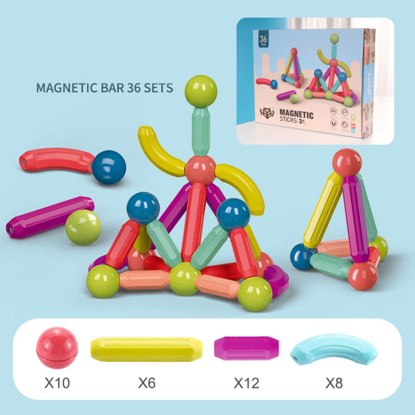 Montessori Magnetic Set