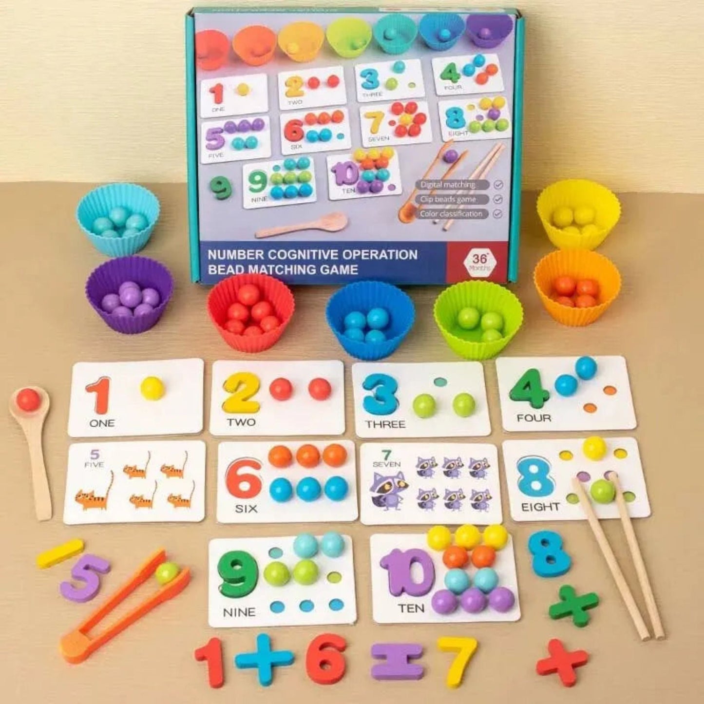 Montessori Math Counting Set