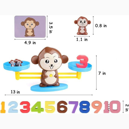 Montessori Monkey Math Balance