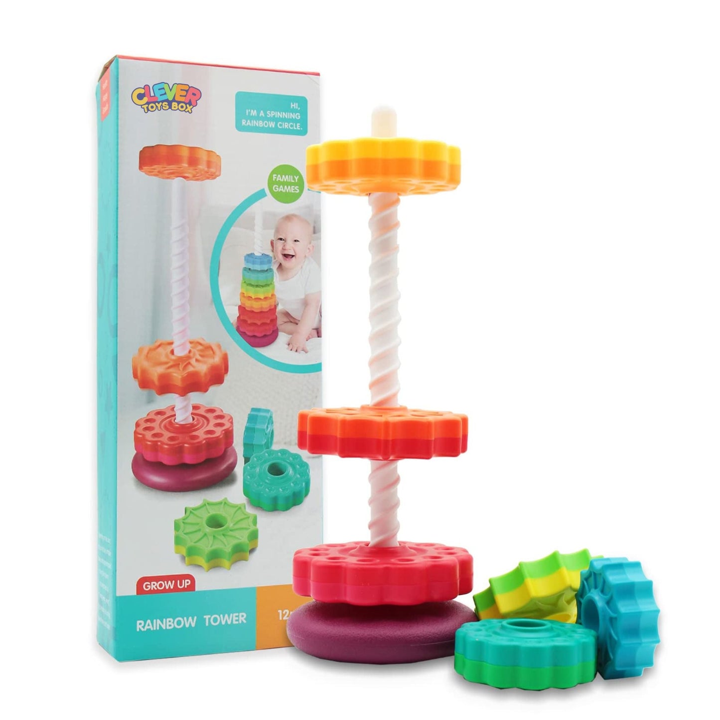 Montessori Rainbow Tower