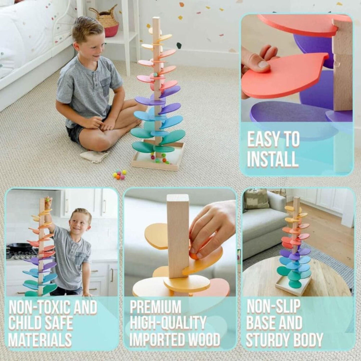 Montessori Rainbow Tree