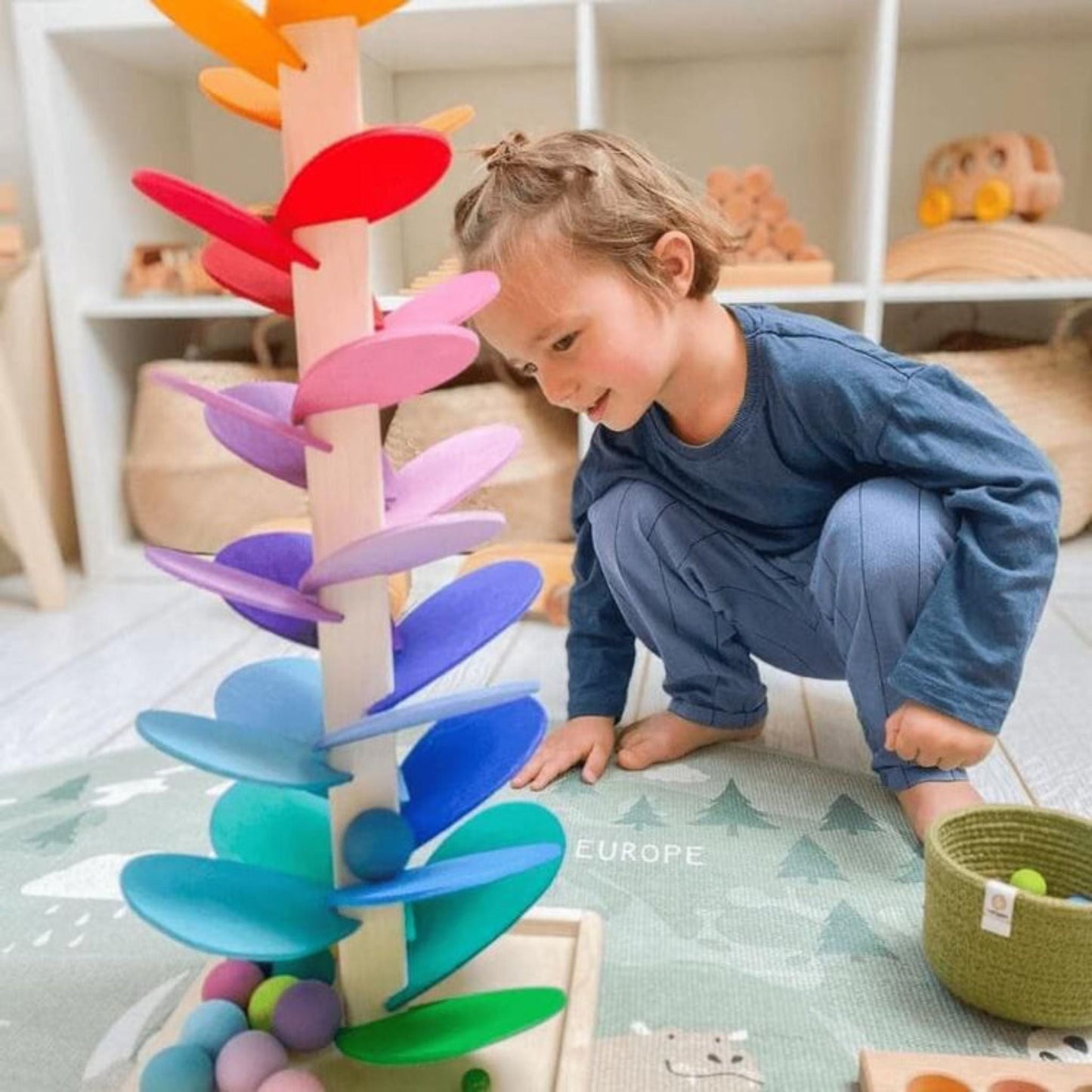 Montessori Rainbow Tree