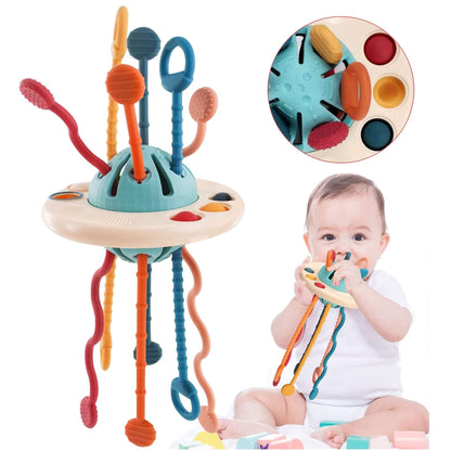 Montessori Silicone Pulling Toy
