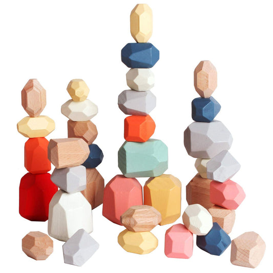 Montessori Stacking Stones
