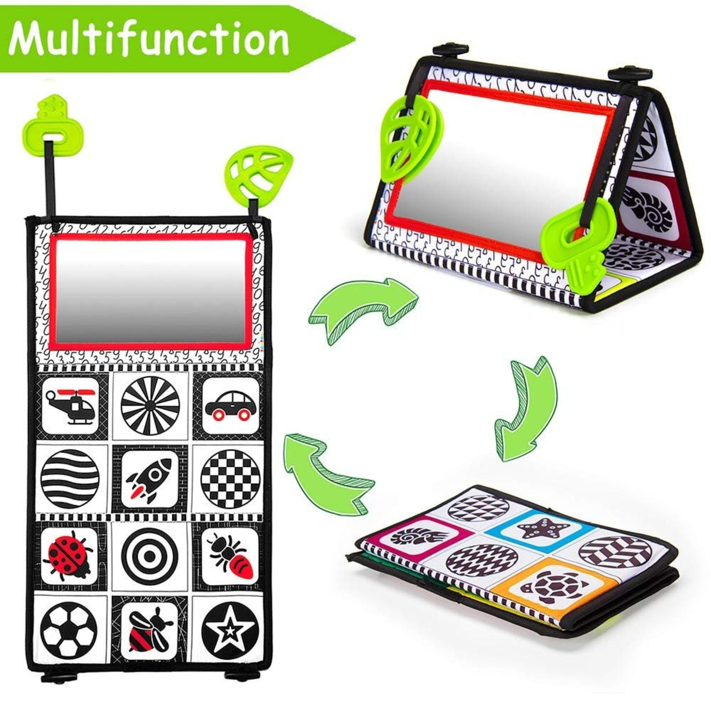 Montessori Tummy Time Floor Mirror