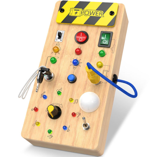 Montessori Wooden Switch Board