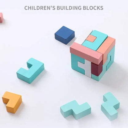 Montessori Wooden Tetris