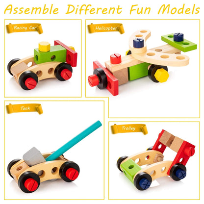 Montessori Wooden Toolbox